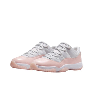 Original Air Jordan 11 Low"Pink" GS size For Women Basketball Shoes Classic Black and White Pink Retro Sneakers AH7860-160