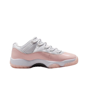 Original Air Jordan 11 Low"Pink" GS size For Women Basketball Shoes Classic Black and White Pink Retro Sneakers AH7860-160