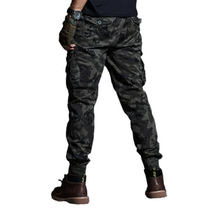 High Quality Khaki Casual Pants Men Tactical Joggers Camouflage Cargo Pants