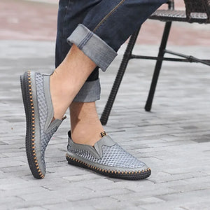 New Men's Casual Shoes Breathable Slip On Mesh Shoes Men Classic Tenis Masculino Zapatos Hombre Sapatos Sneakers Water Loafers