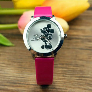 New 3D Mickey Mouse Minnie Quartz Watch Children Student Cartoon Cute Women Ladies Wristwatch Montre Pour Enfants Kinderhorloge