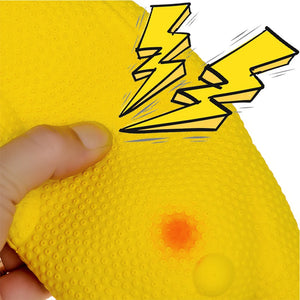 HOOPET Pet Dog Toys Screaming Chicken Squeeze Sound Toy for Dogs Super Durable Funny Squeaky Yellow Rubber Chicken Dog Chew Toy