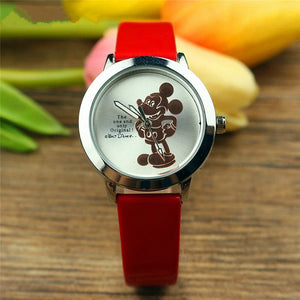 New 3D Mickey Mouse Minnie Quartz Watch Children Student Cartoon Cute Women Ladies Wristwatch Montre Pour Enfants Kinderhorloge