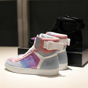 Sneakers Women Winter Patch Shoes Women Casual Buty Damskie 2020 Ladies Shoes High-top Chaussures Femme Fashion Zapatos De Mujer