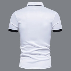 HDDHDHH Brand Printing Men's Polo Shirts Short Sleeve T-Shirts Contrast New Summer Streetwear Casual Fashion Tops