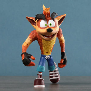 NECA Crash Bandicoot Action Figure Collectible Model Toy Gift Doll Figurine