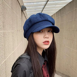 Simple fashion women hat spring and summer beret