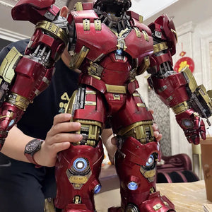 Hottoys Mms510 Marvel The Avengers Iron Man Mk44 Anti-hulk 2.0 Deluxe Hulkbuster Collection Anime Action Figures Alloy Gift Toy