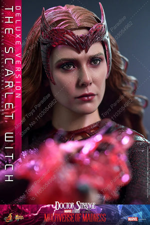 HOTTOYS HT MMS652 MMS653 1/6 Women Soldier Scarlet Witch Marvel Super Hero Wanda Full Set 12inch Action Figure Collcetible Toys