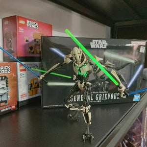 Star Wars Battlefront 2 Figures General Grievous Action Figures Statue Collectible Model Room Decor Movable Joints Birthday Gift