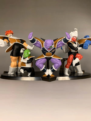 Dragon Ball Z Ginyu Force Figure Anime Figurine Jeice Guldo Recoom Burter Action Figure Pvc Statue DBZ Fgure Model Doll Toy