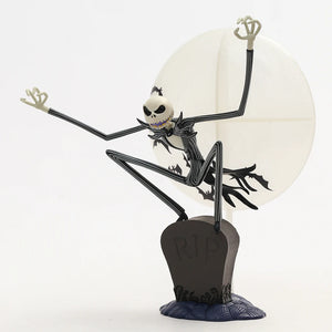 Luminous Jack Skellington Nightmare before Christmas PVC Figure Collection Model Toy Xmas Gift