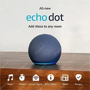 Original Echo Dot 5th Generation Smart Speaker WiFi Sound Alexa Clock Children