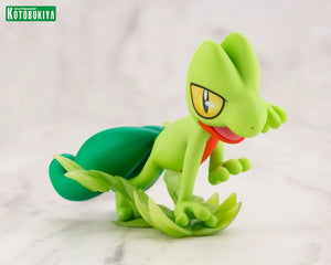 In Stock Kotobukiya Pokémon Brendan Treecko Original Anime Figure Model Doll Action Figures Collection Cute Toys for boys Gifts