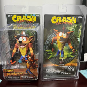 NECA Figure Game Crash Bandicoot Sane Trilogy Action Figure Model Toys Bookshelf Ornament Birthday Present For Friends