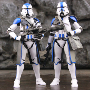 Star Wars 501st Legion Airborne Trooper Company Sniper 6" Action Figure Custom Doll Model Clone Toys