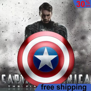 Cosplay 60cm Superhero Captain America Shield Premium version Model Plastic Weapons Costume Fancy Dress Party Stage Gift Toys