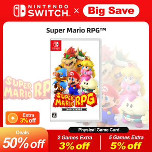 Super Mario RPG Nintendo Switch Game Deals 100% Original Physical Game Card RPG and Adventure Genre for Switch OLED Lite Console