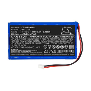 Cameron Sino 1750mAh 3.7 Li-ion Battery for Nintendo Series Mario Kart Live Home Circuit Part Number HAC-038