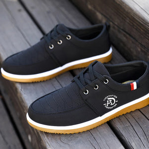 Summer Mens Canvas Shoes Fashion Platform Sneakers for Men Casual Walking Breathable Shoes 2023 Male Loafers Zapatillas Hombre