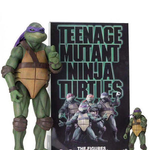 Ninja Turtle Figures Raph Mikey Leonardo Donatello Action Figure PVC NECA TMNT Collection Doll Movable Model Toy