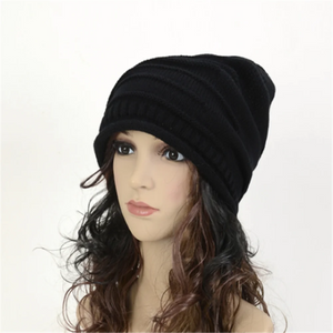 Protect Yourself From The Cold Winter With This Stylish Oversized Slouch Hat