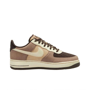 Original Nike Air Force 1 Low Man's Skateboarding Shoes AF1 Pure Classic Retro Style Rice Brown Sneakers FB8878-200