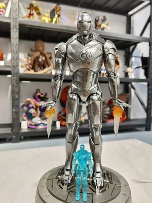 Ht Hottoys 1/6 Mms431-d20 Die Cast Alloy Iron Man 1 Mk2 Regular Edition Deluxe Venue Edition Marvel Anime Action Model Gitfs