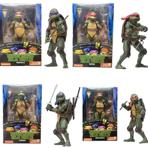 Teenage Mutant Ninja Turtles Action Figure NECA TMNT Film Edition Movable Model Toys