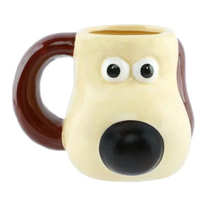 Wallace&gromit Ceramic Mug Breakfast Milk Oats Cute Cartoon Large Capacity Coffee Cup Creative Gifts for Boys and Girls