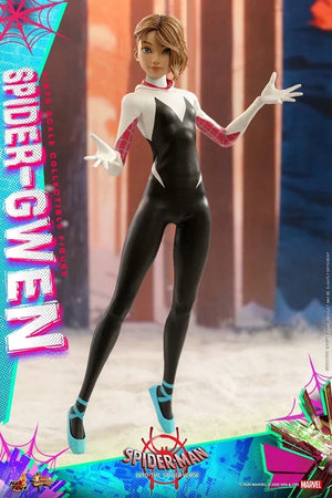 Hottoys 1/6 Mms576 Spider-Man: Into The Spider-Verse Spider-Gwen Ht Original Genuine Model Marvel Comics Anime Figure Action Toy