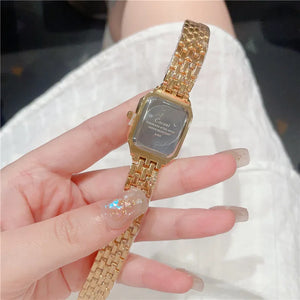 Cacaxi Fashion Diamond Square Ladies Watch reloj mujer Luxury Vintage women watch Student relogios feminino relojes para damas