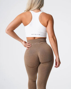 Speckled Seamless Spandex Leggings Women