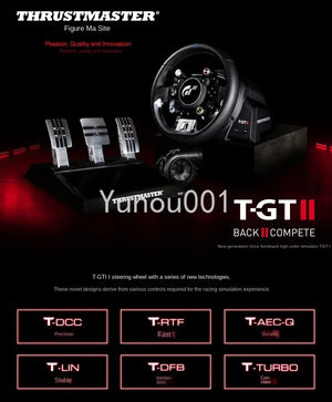 T-GT 2 Racing Game Steering Wheel TGT2 Simulator TGT II PC  Kosa PS5/4  Program GT Sports 7 Horizon 5