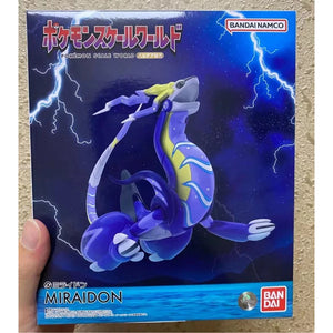 In Stock Bandai Shokugan Pokémon Scale World Paldea Region Miraidon Anime Action Figure Toy Gift Model Collection Hobby