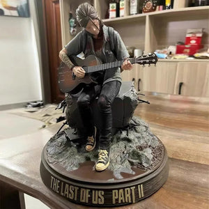 Original Anime The Last Of Us Part Ii Neca Figure Ellie With Guitarist 30cm Pvc Statue Model Doll Collection Ornaments Gifts Toy