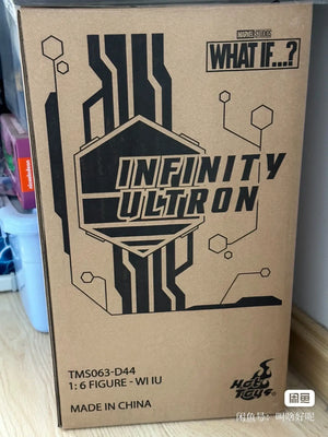 Original HOTTOYS HT Marvel WHAT IF Infinity Ultron Vision TMS063 1/6 Anime Action Figure Toy Model Collection Hobby Gift