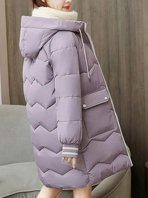 Winter Women's Jacket Coats Long Parkas Female