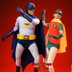 Saturn Toys ST001 1/6 Men Soldier 1966 Dynamic Duo Batman Robin Full Set 12inch Action Figure Collectible Toys Gifts