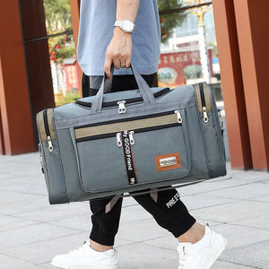 Travel Bag Large Capacity Handbag Portable Outdoor Carry Luggage Convenient Practical Male's Weekend Duffle Bags