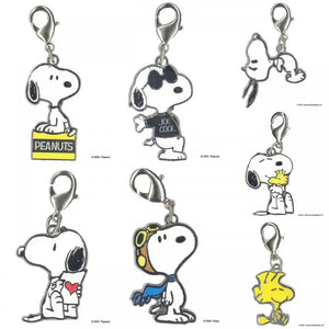 Snoopy Charlie Cartoon Metal Car Keychain Students Schoolbag Pendant Decorative Accessories Kawaii Anime Toy for Kids Gifts