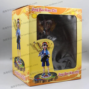 2024 New 28cm Pokemon Pikachu Champion Ash Ketchum Model Cartoon Characters Around Pvc Collection Model Desktop Ornaments Gifts