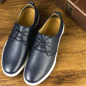 Fashion Hollow Loafers for Men Summer Mesh Breathable Flat Shoes Men's Driving Shoes Lace Up Classic Business Leather Shoes 2023