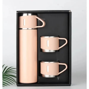 Portable Handbag Gift Box Set Gift Three Cover Water Cup Companion Gift Vacuum 304 Stainless Steel Insulation Cup