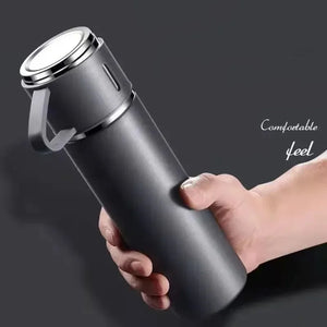 Portable Handbag Gift Box Set Gift Three Cover Water Cup Companion Gift Vacuum 304 Stainless Steel Insulation Cup