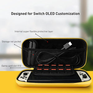 3D Theme Storage Bag For Nintendo Switch OLED Portable Carrying Hard Case Waterproof NS Switch Game Accessories