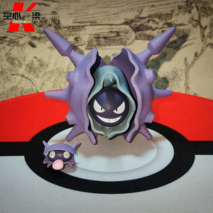 [1/20 Scale World] Big Tongue Mussel & Spiny Clam Shellder & Cloyster Toy Figure Decoration