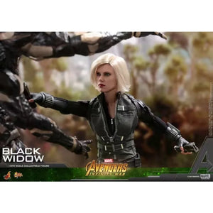 Original Hot toys MMS460 Avengers 3 Black Widow 6.0 Scarlett Marvel Anime Full Set 12inch Action Figures Collectible Model gifts