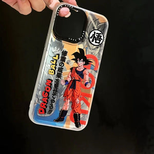 Luxury Dragons Balls Z Phone Case for Apple iPhone 15 14 13 Pro Max Cute Anime Cartoon Spider Man Silicone Shockproof Back Cover