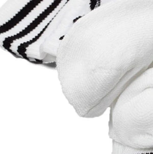 Original Adidas Sports Basketball Long Mid-tube Socks Men and Women with The Same White Couple Breathable Unisex Socks